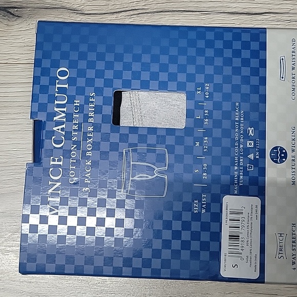 VINCE CAMUTO 3 PACK TRUNKS. - Picture 3 of 9